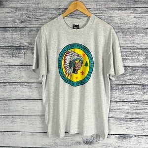 Vintage Makajawan Scout Reservation 93 Fruit Of The Loom Best Single Stitch Tee